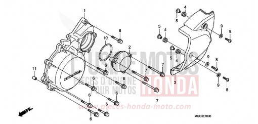 LEFT CRANKCASE COVER CB1100AD de 2013